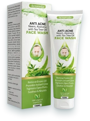 Neem Tulsi Face Wash washes pack — Acroveda