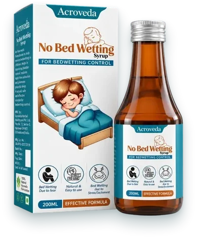 NO Bed Wetting syrups & suspensions pack — Acroveda