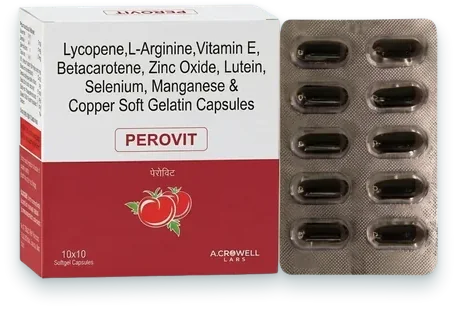 Perovit softgels pack — Acrowell Labs
