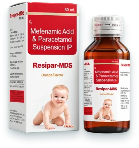 Resipar-MDS syrups & suspensions pack — Acrowell Labs