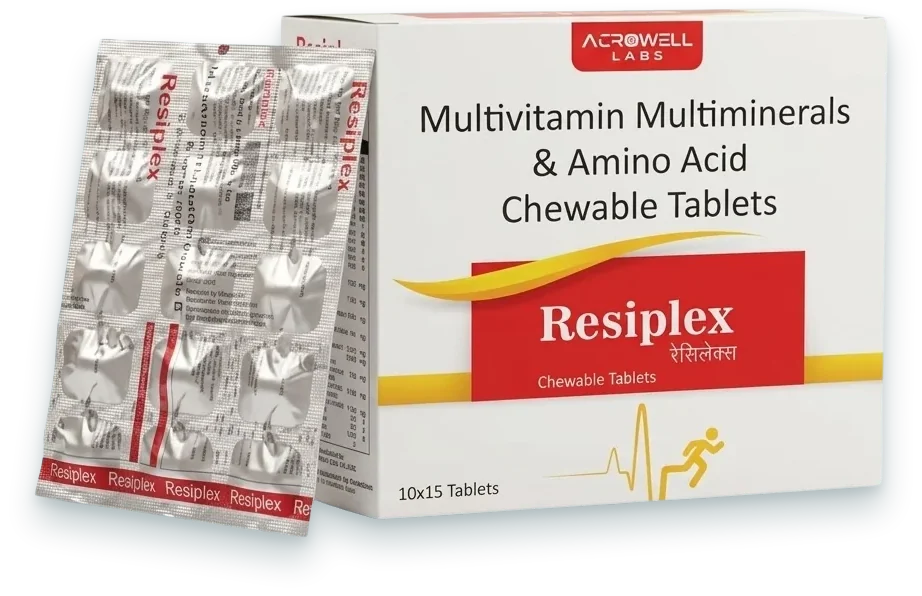 Resiplex (Multivitamin + Multimineral + Antioxidant Softgel Capsule) softgels pack by Acrowell Labs