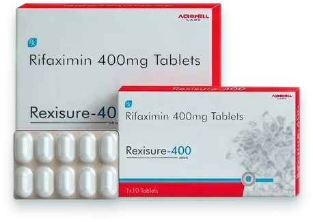 Rexisure-400 tablets pack — Acrowell Labs