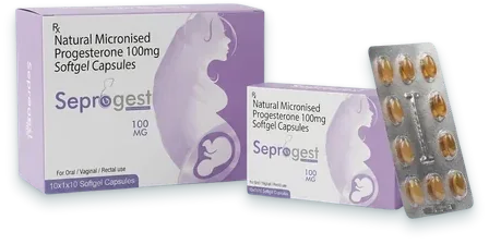 Seprogest-100 softgels pack — Acrowell Labs