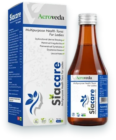 Siacare Syrup syrups & suspensions pack — Acroveda