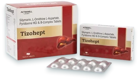 Tizohept tablets pack — Acrowell Labs