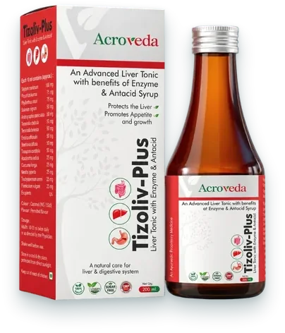 Tizoliv Plus syrups & suspensions pack — Acroveda