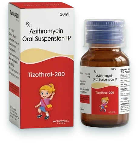 Tizothral-200 syrups & suspensions pack — Acrowell Labs
