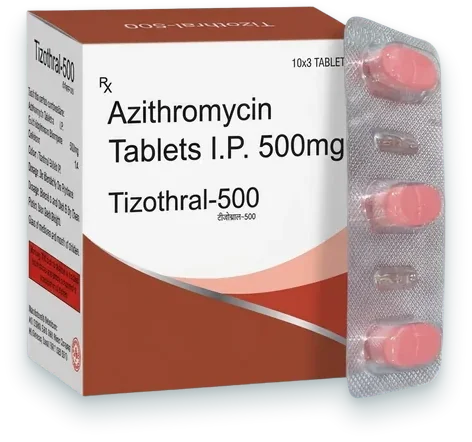 Tizothral-500 tablets pack — Acrowell Labs
