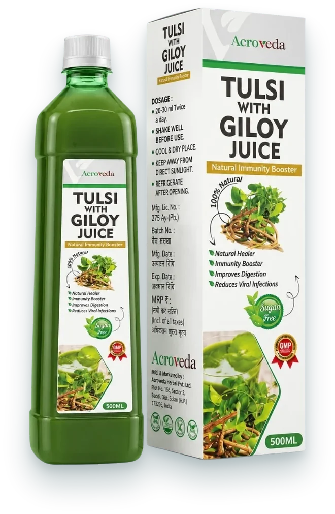 Tulsi Giloy Juice (Tulsi Giloy Juice) juices pack by Acroveda