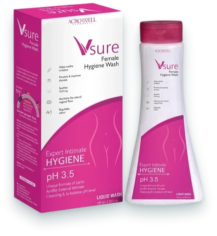 V-SURE Wash washes pack — Acrowell Dermacare