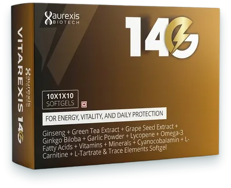 Vitarexis-14G softgels pack — Aurexis Biotech