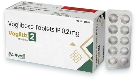 Voglitiz-2 tablets pack — Acrowell Lifecare