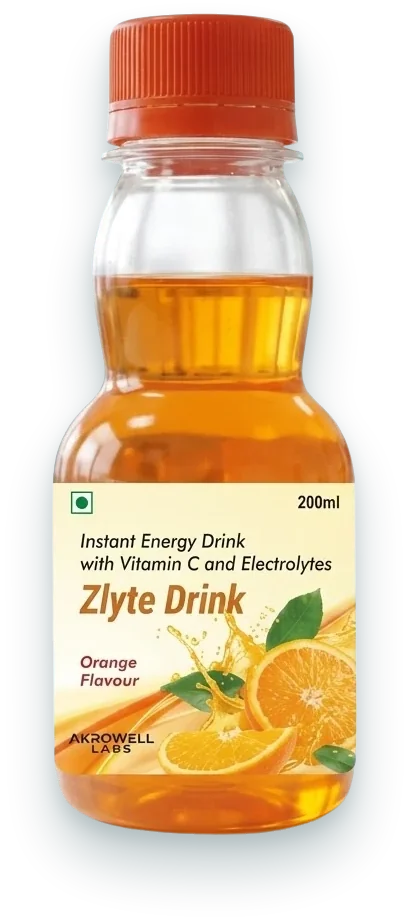 Z-Lyte Drink (Dextrose with Vitamin C & Zinc Energy Drink (Orange)) syrups & suspensions pack by Acrowell Labs