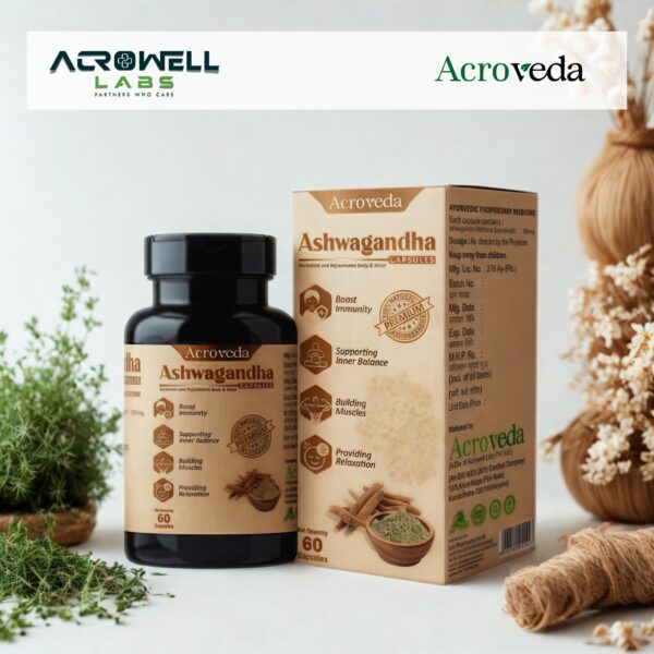 Ashwagandha An Ayurvedic Revitalizer Capsules